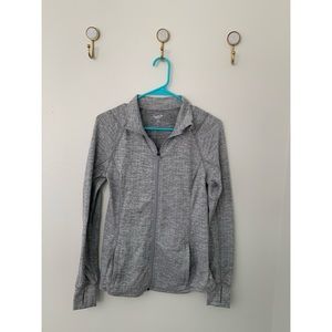 Old Navy Gray Full-Zip Jacket